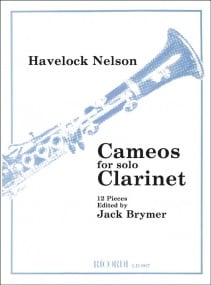Nelson: Cameos for Clarinet published by Ricordi